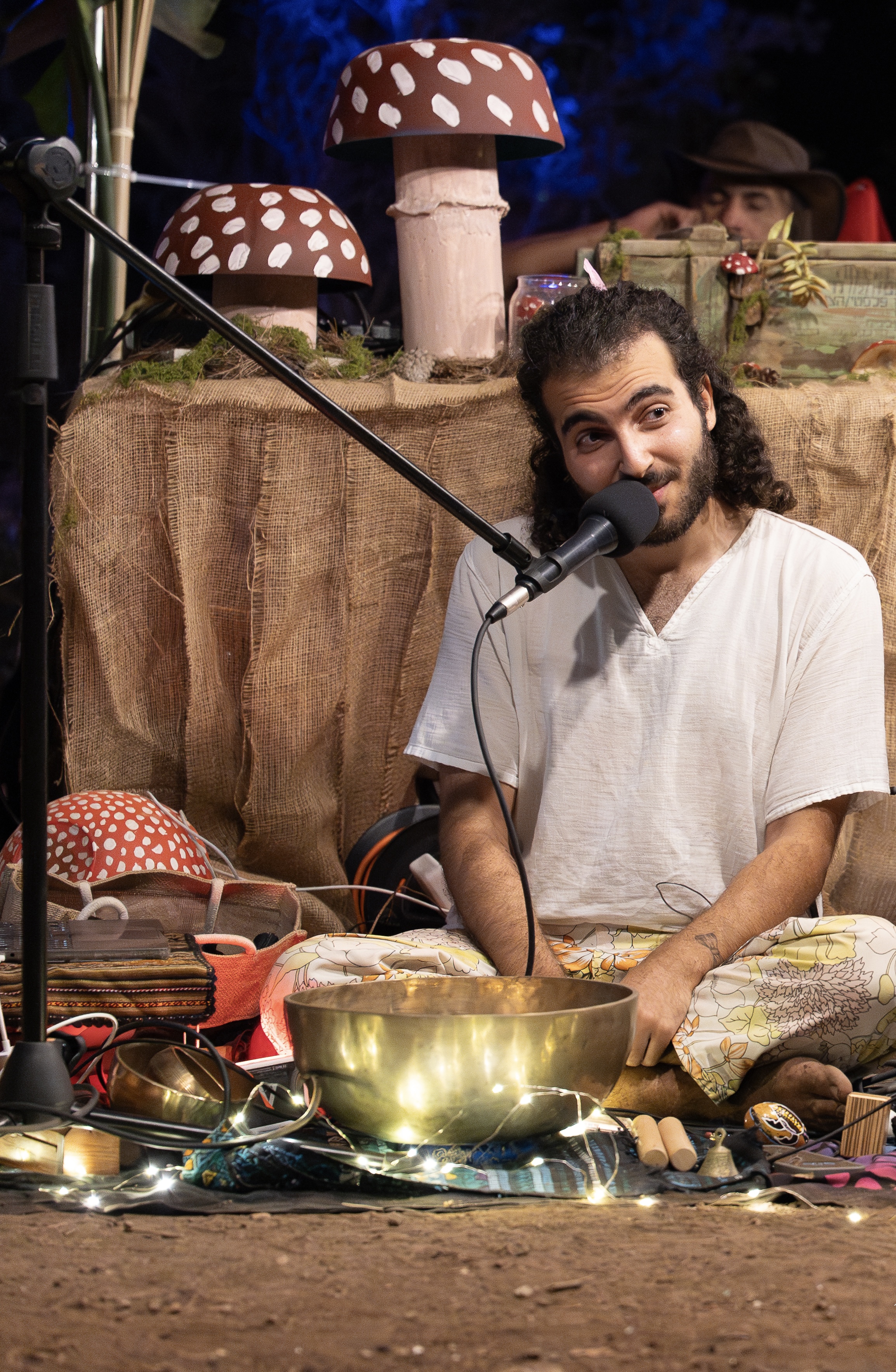 המנחה במהלך מסע ריפוי